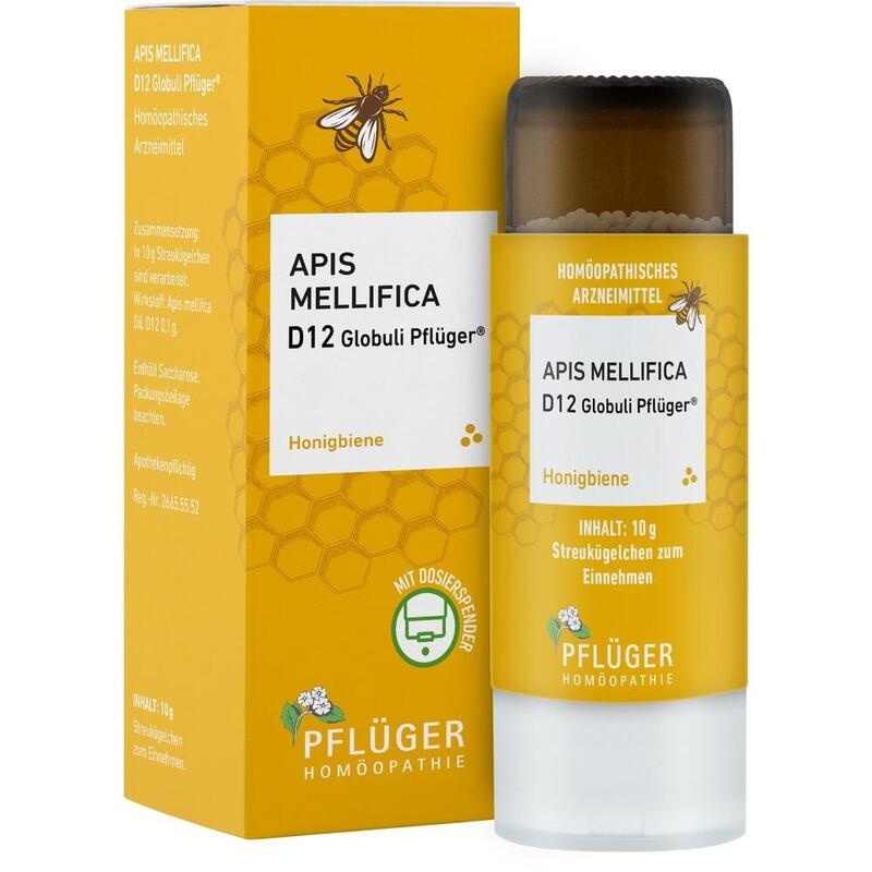 APIS MELLIFICA D 12 Globuli Pflüger Globulispender