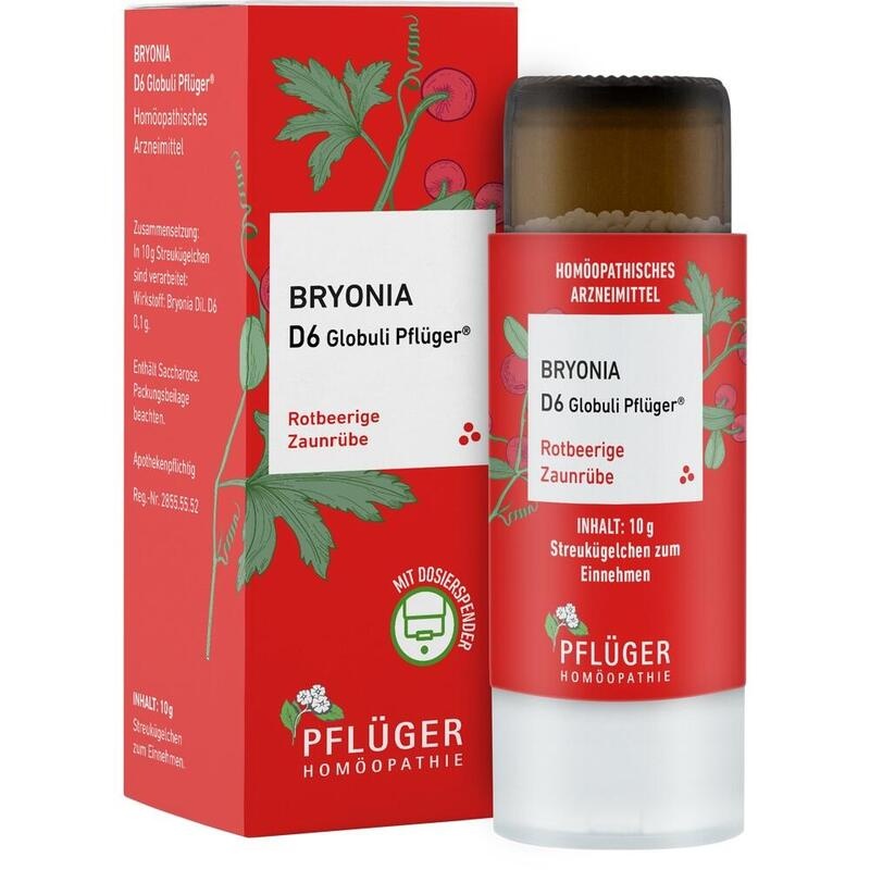 BRYONIA D 6 Globuli Pflüger Globulispender