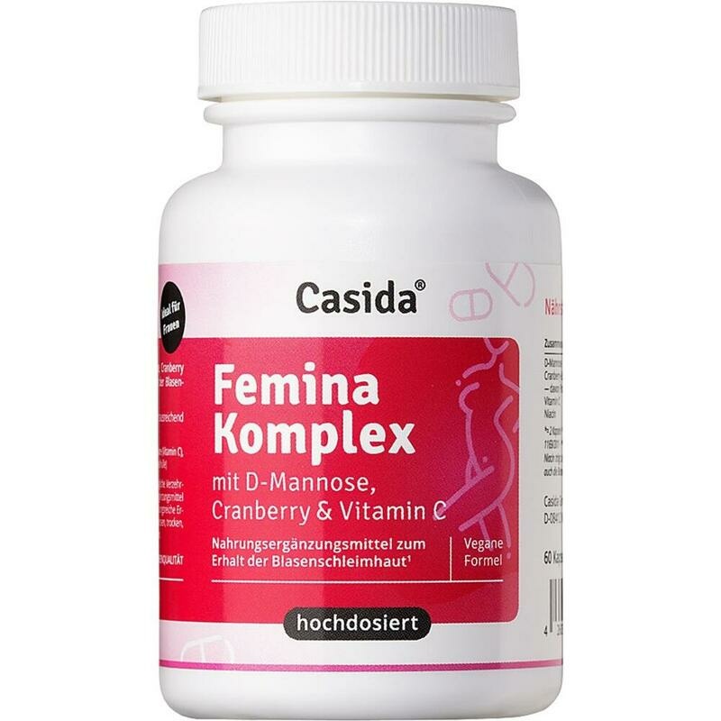 FEMINA Komplex mit D Mannose+Cranberry Kapseln