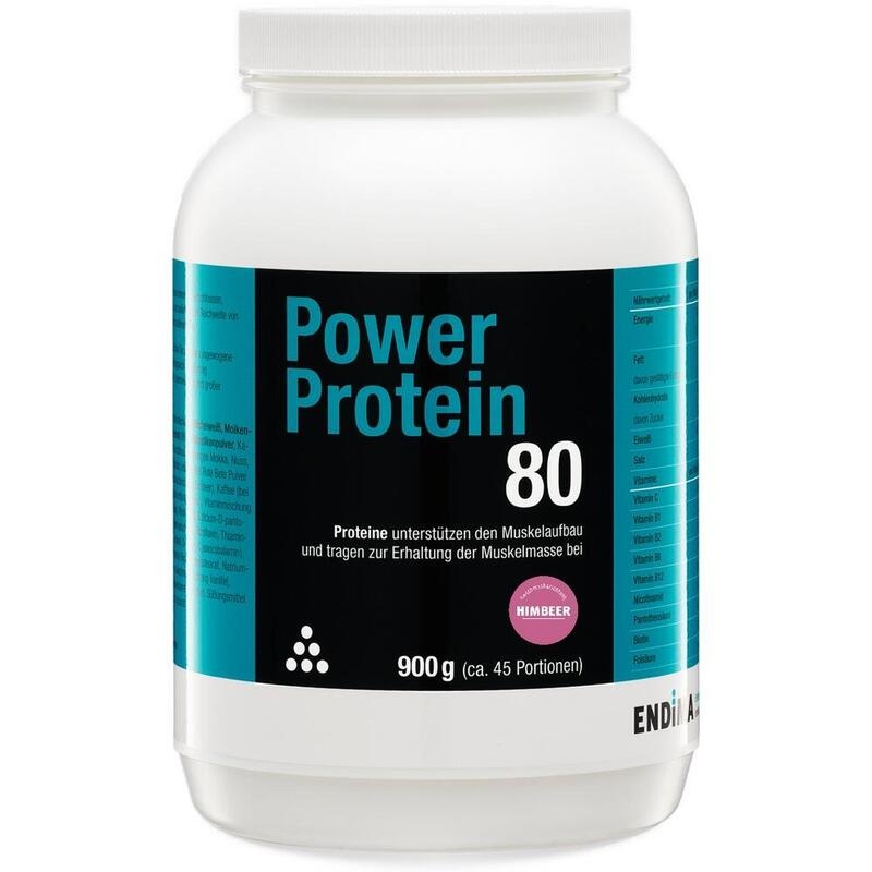 POWER PROTEIN 80 Himbeer Pulver