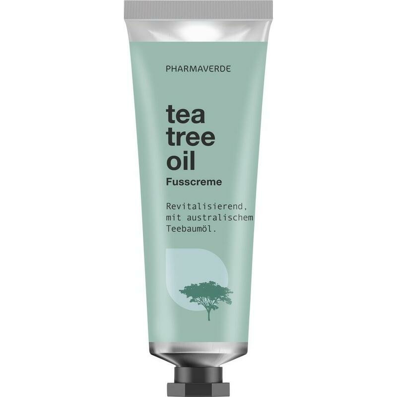 PHARMAVERDE Tea Tree Oil Fußcreme