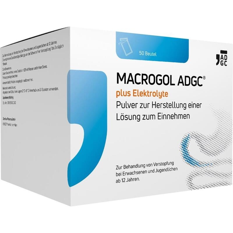 MACROGOL ADGC plus Elektrolyte Plv.z.H.e.L.z.Einn.