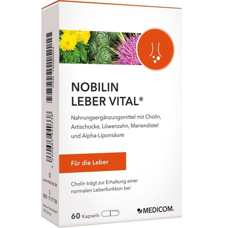 NOBILIN Leber Vital Kapseln