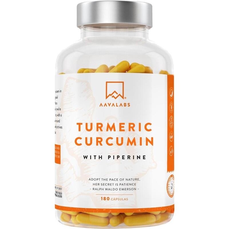 AAVALABS Curcumin+Piperin vegan Kapseln