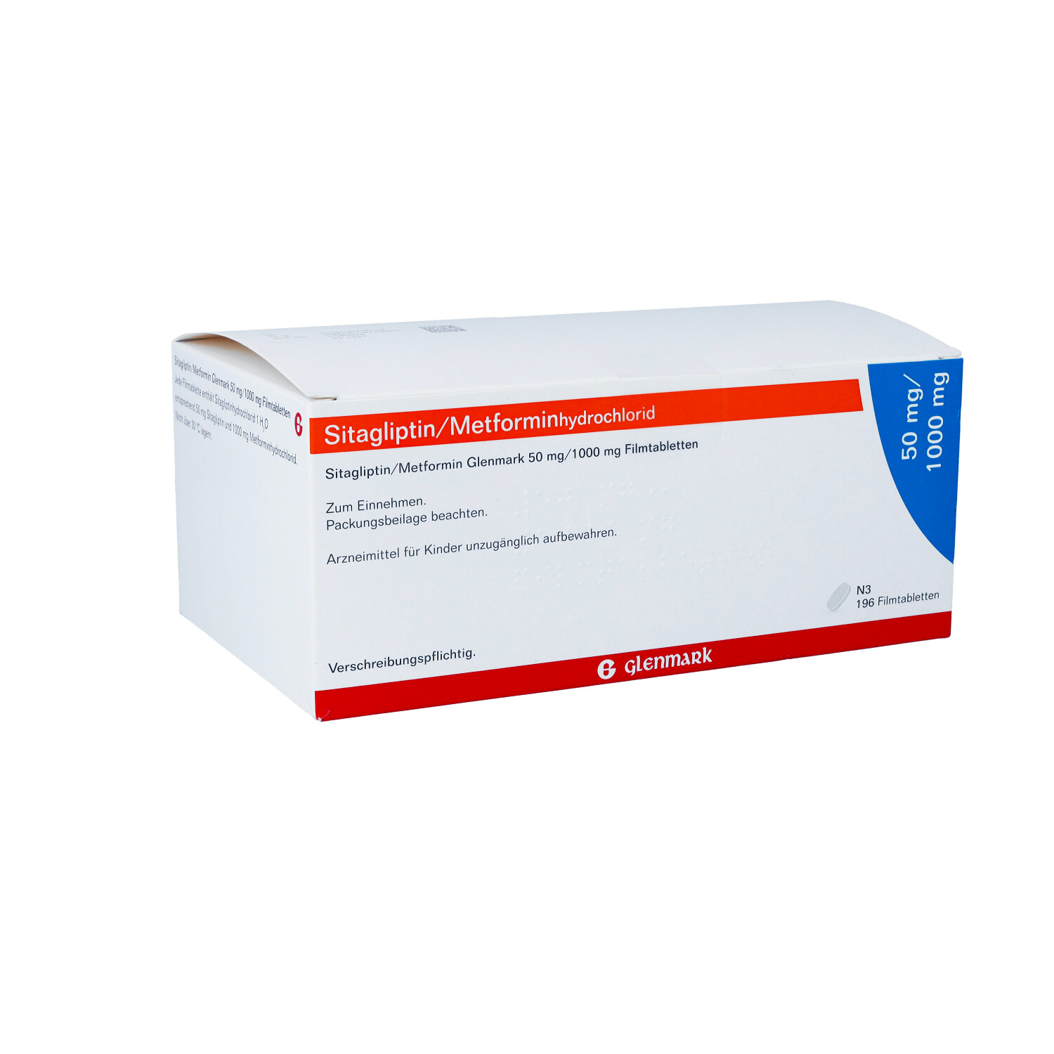 SITAGLIPTIN/Metformin Glenmark 50 mg/1000 mg FTA