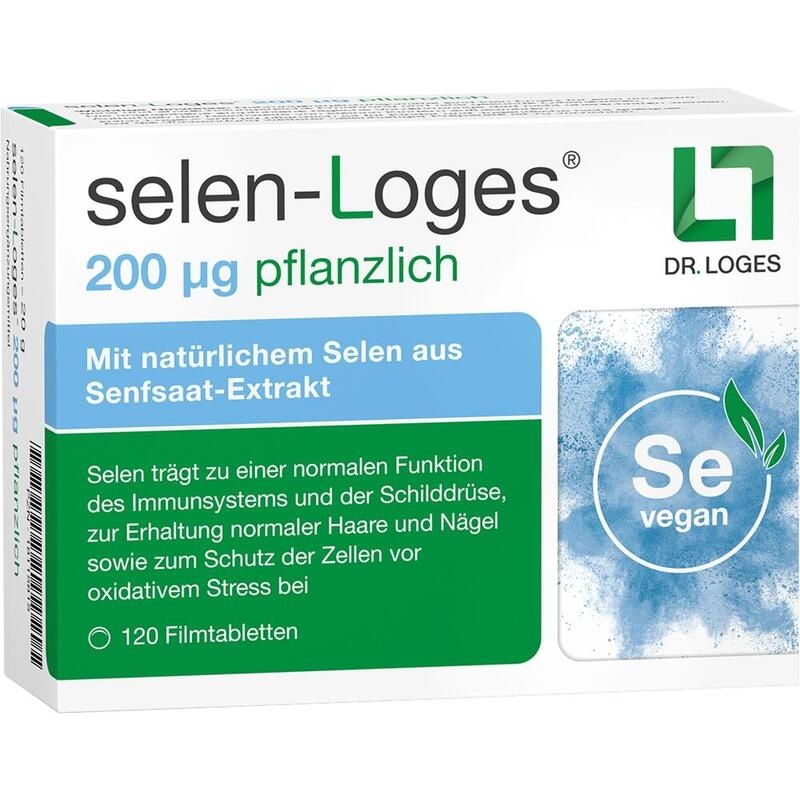 SELEN-LOGES 200 μg pflanzlich Filmtabletten