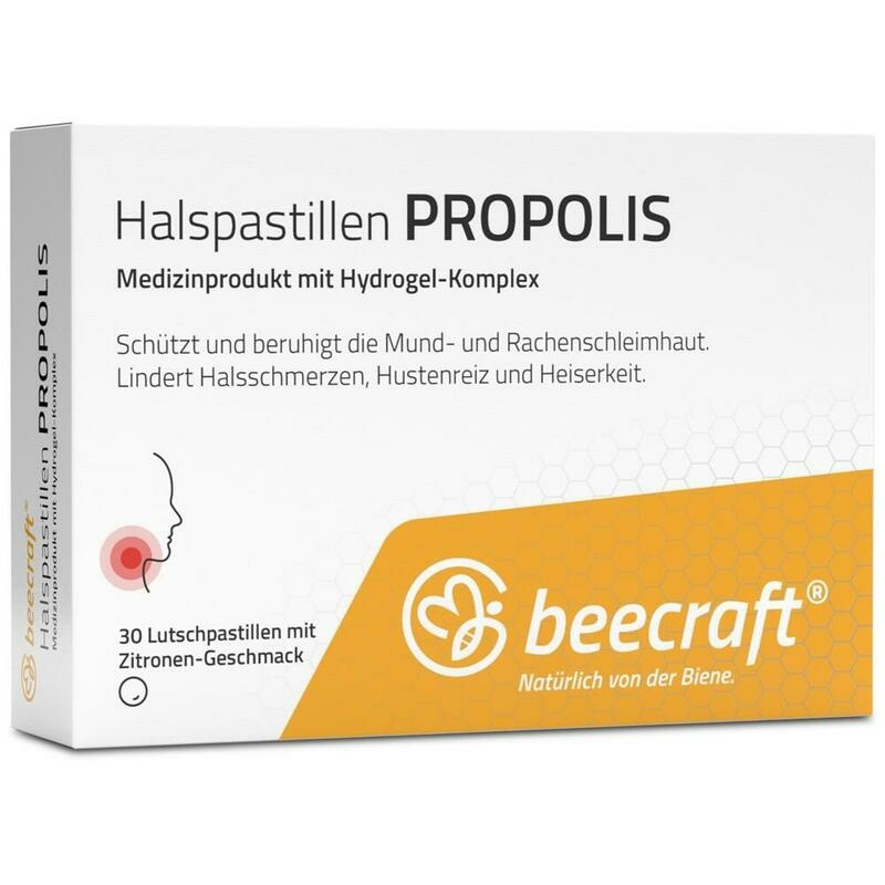 BEECRAFT Halspastillen Propolis