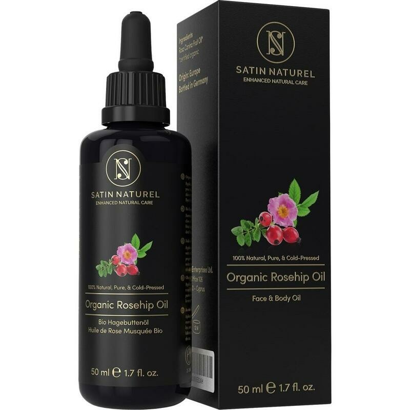 SATIN NATUREL Bio Hagebuttenöl kaltgepresst vegan