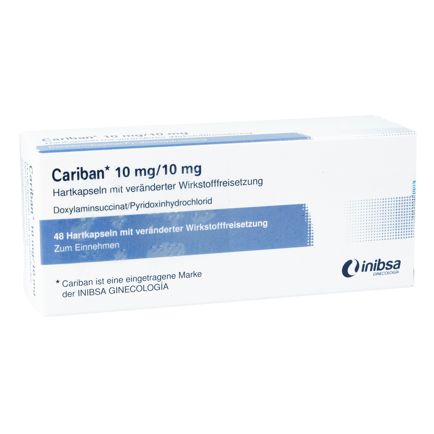 CARIBAN 10 mg/10 mg Hartk.m.veränd.Wirkst.-Frs.