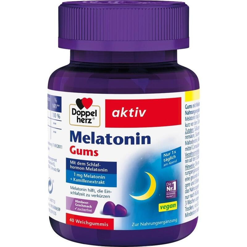 DOPPELHERZ Melatonin Gums