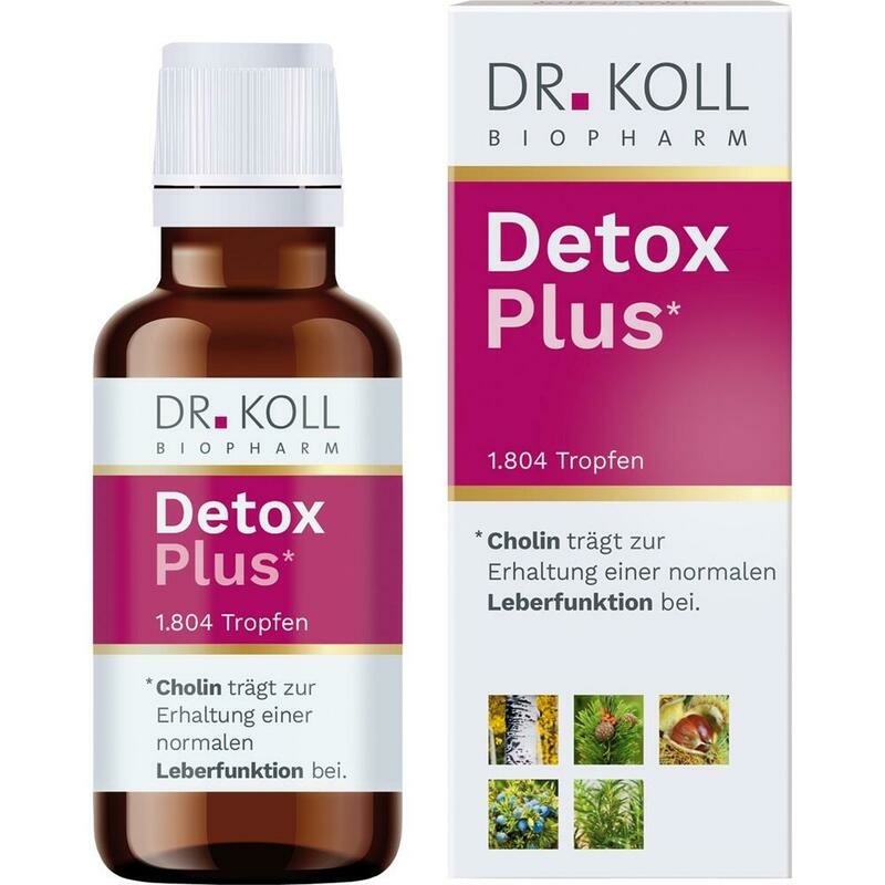 DETOX Plus Dr.Koll Gemmo Komplex Cholin Tropfen