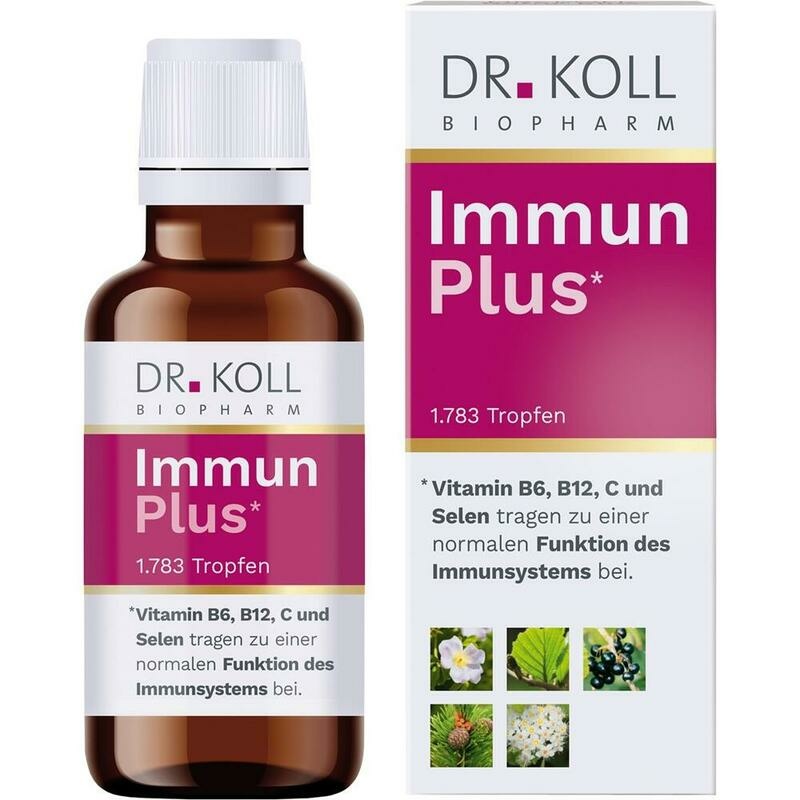 IMMUN PLUS Dr.Koll Gemmo Kompl.Vit.B6 B12 Selen Tr