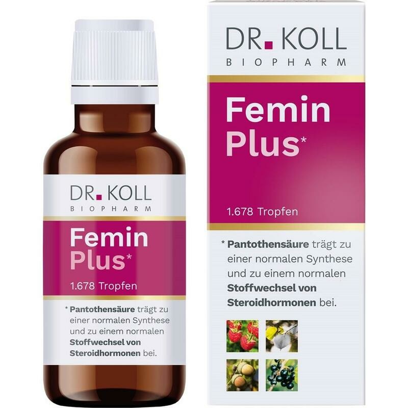 FEMIN Plus Dr.Koll Gemmo Komplex Himb.Vit.B12 Tro.