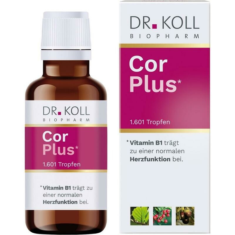 COR PLUS Dr.Koll Gemmo Komplex Weißdorn Vit.B1 Tro
