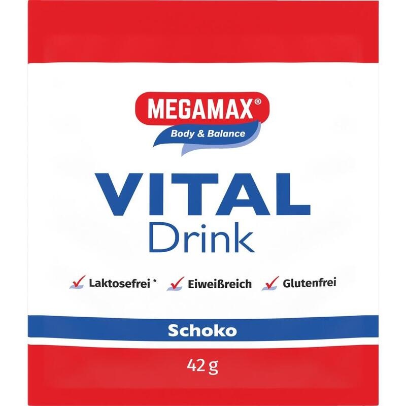 MEGAMAX Vital Drink Schoko Pulver