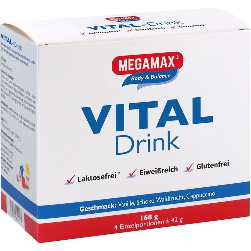 MEGAMAX Vital Drink sortiert Pulver