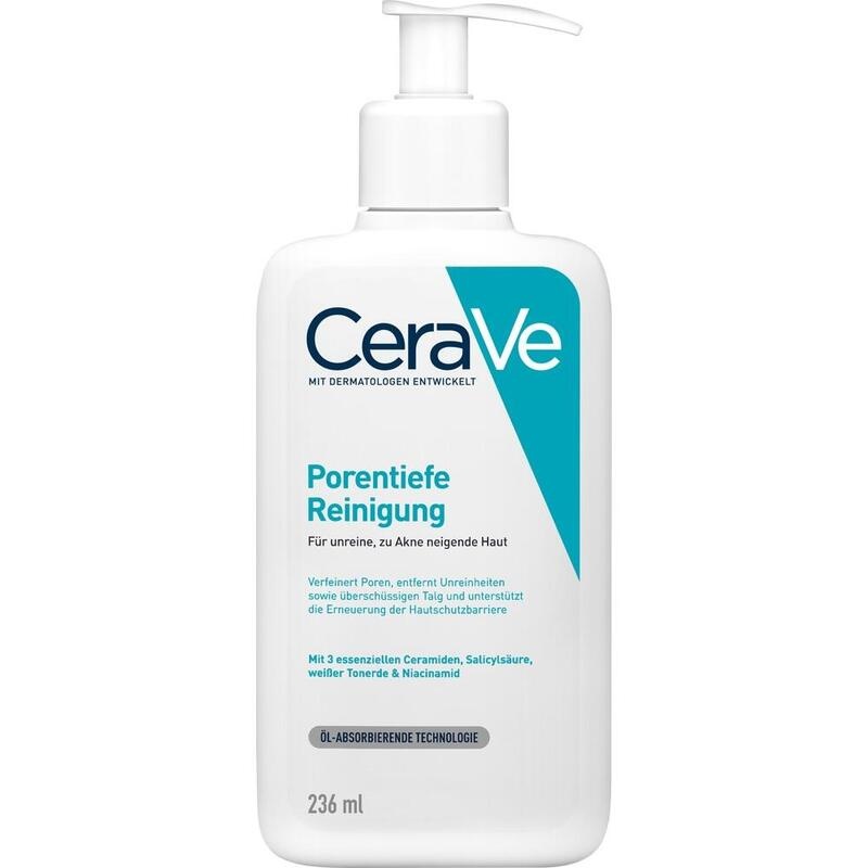 CeraVe Reinigungsgel mit Salicylsäure – Bei Pickeln, Mitessern & Unreinheiten