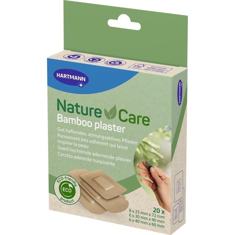 NATURE CARE Bambus-Pflasterstrips 3 Größen