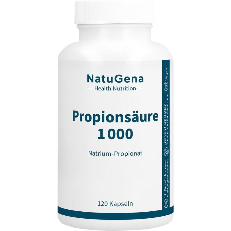 PROPIONSÄURE 1000 Natrium-Propionat vegan Kapseln