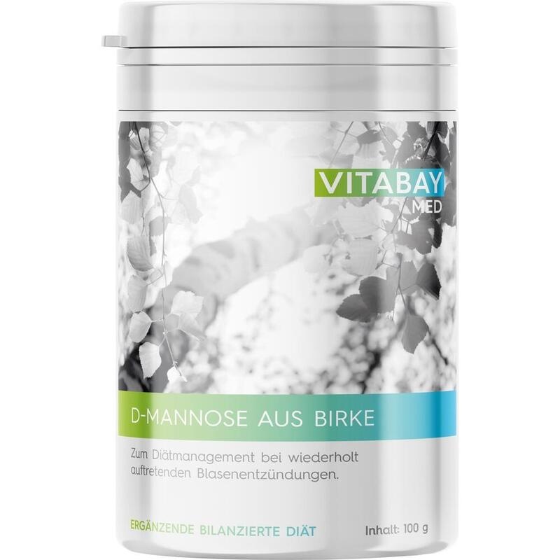 D-MANNOSE PULVER aus Birke vegan
