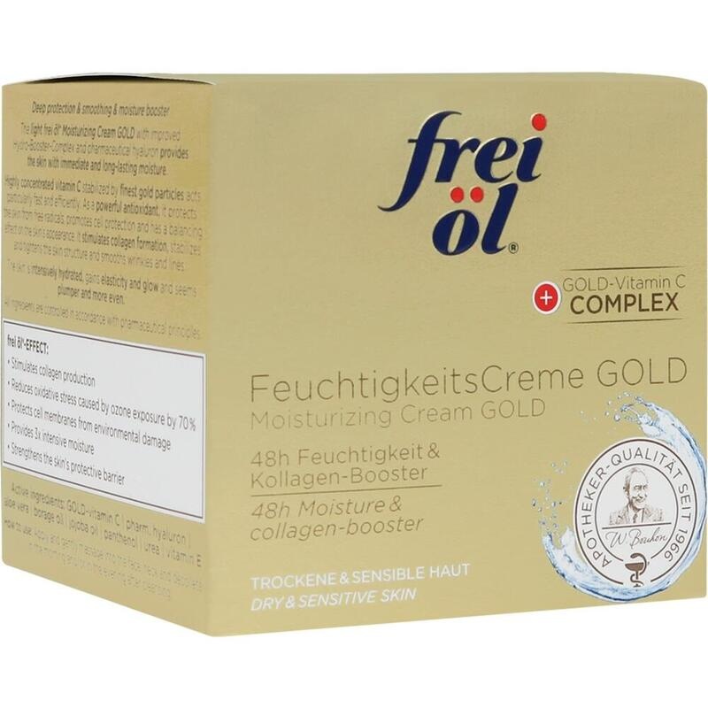 FREI ÖL Hydrolipid FeuchtigkeitsCreme gold