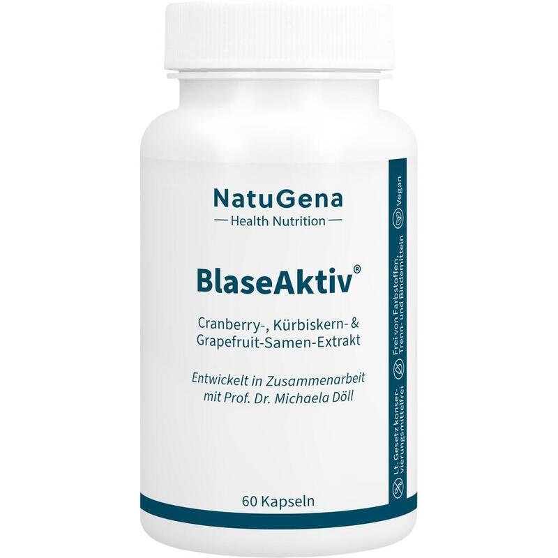 BLASEAKTIV Cranberry+Vitamin B2+Biotin vegan Kaps.
