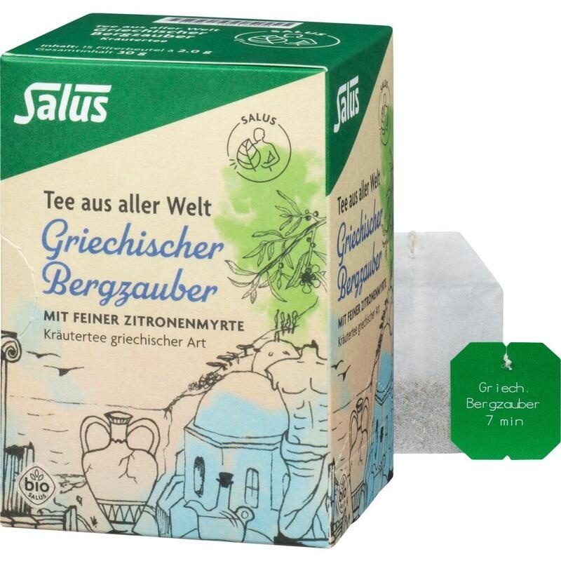 GRIECHISCHER Bergzauber Bio Salus Filterbeutel