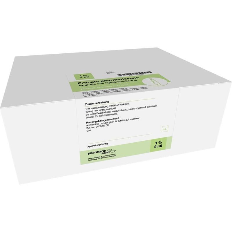 PROCAIN pharmarissano Ampulle 1% 2 ml Inj.-Lsg.