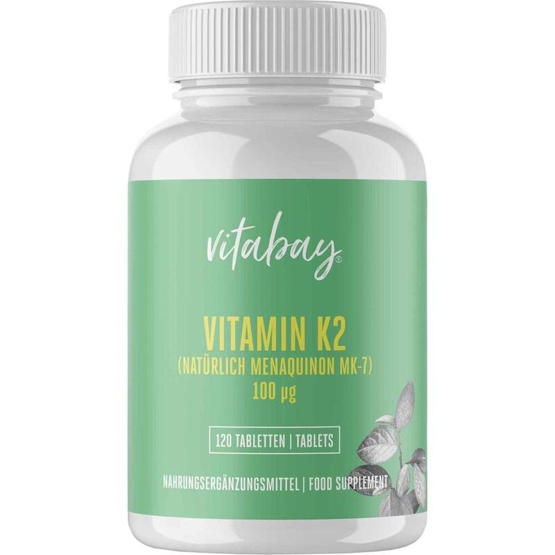 VITAMIN K2 100 μg MK-7 vegan Tabletten
