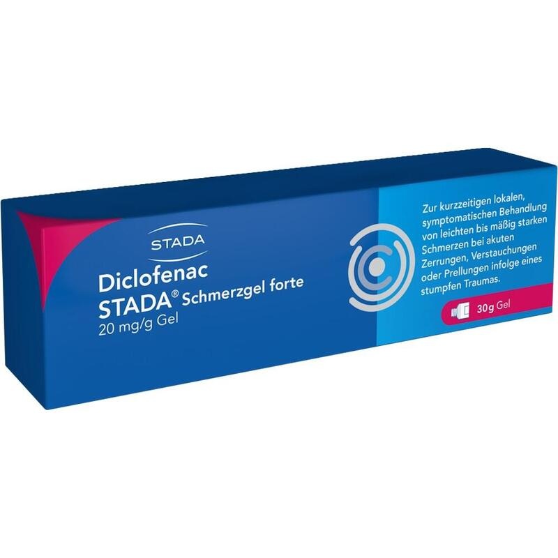 Diclofenac STADA® Schmerzgel forte bei Knie- & Rückenschmerzen, Arthrose & Sportverletzungen