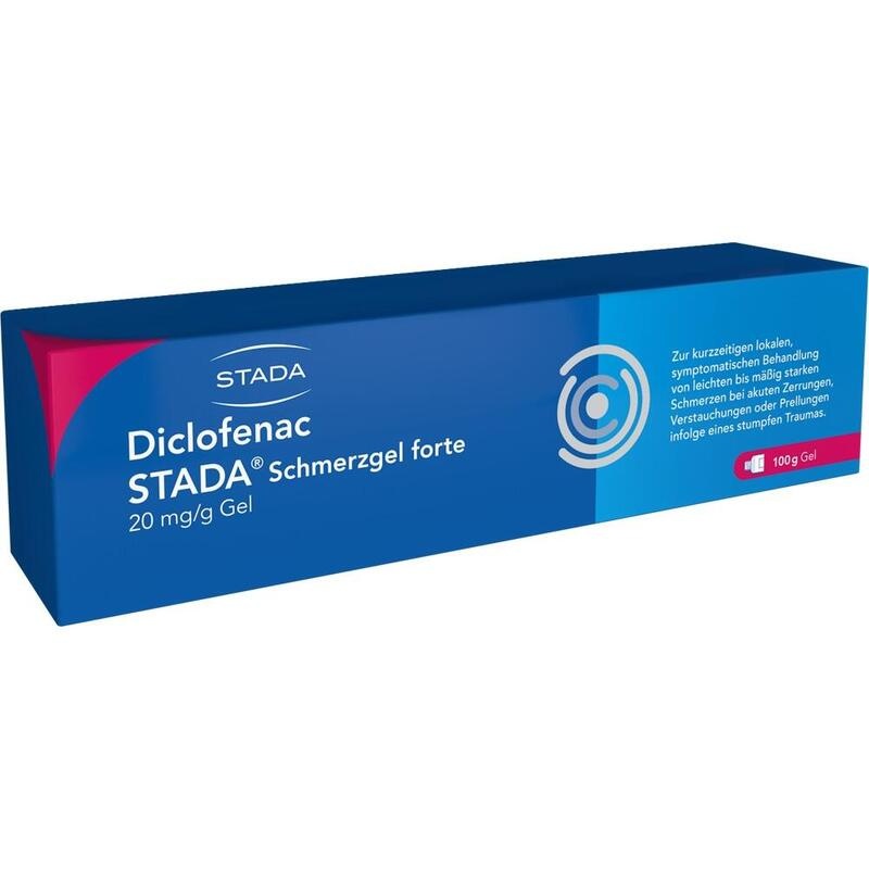 Diclofenac STADA® Schmerzgel forte bei Knie- & Rückenschmerzen, Arthrose & Sportverletzungen