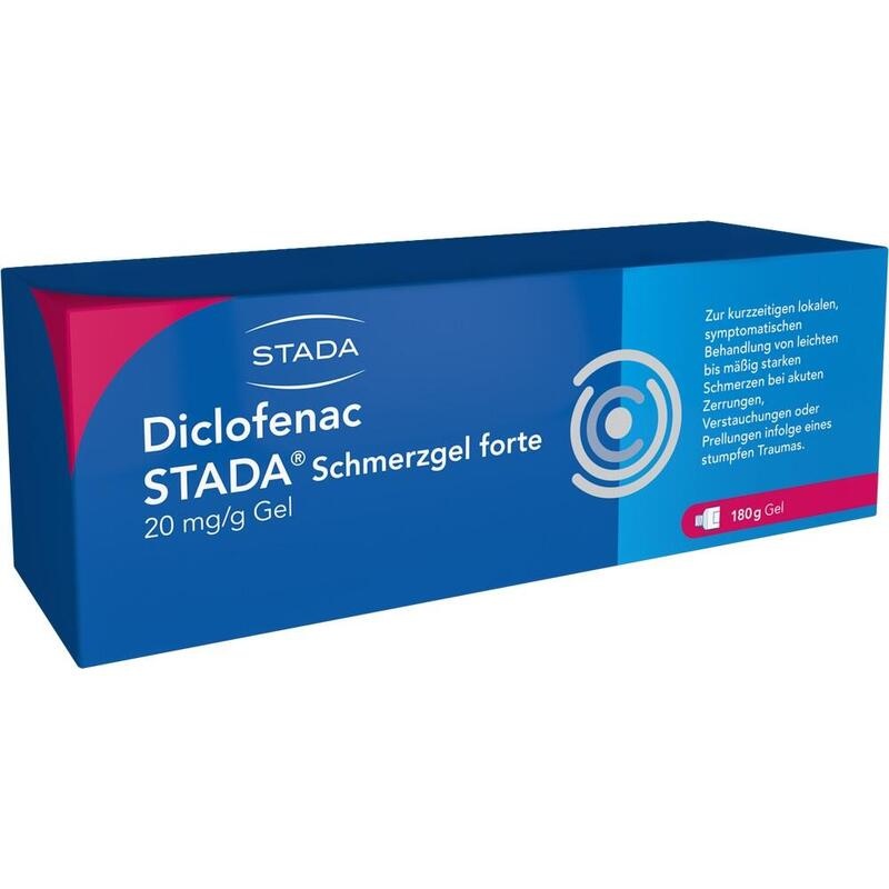 Diclofenac STADA® Schmerzgel forte bei Knie- & Rückenschmerzen, Arthrose & Sportverletzungen