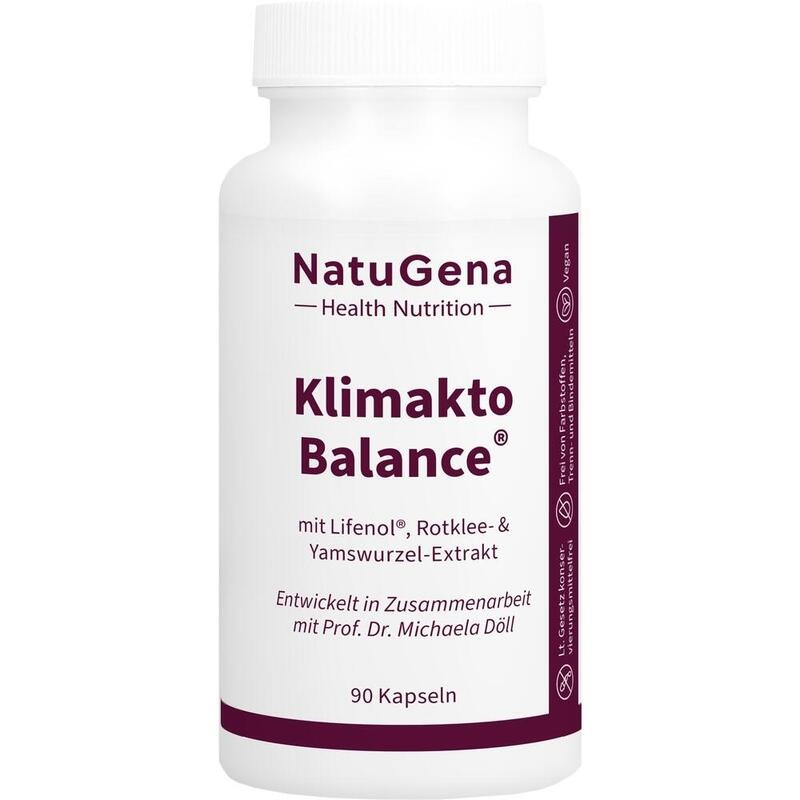KLIMAKTO BALANCE Vit.B12+Folsäure+Biotin vegan Kps