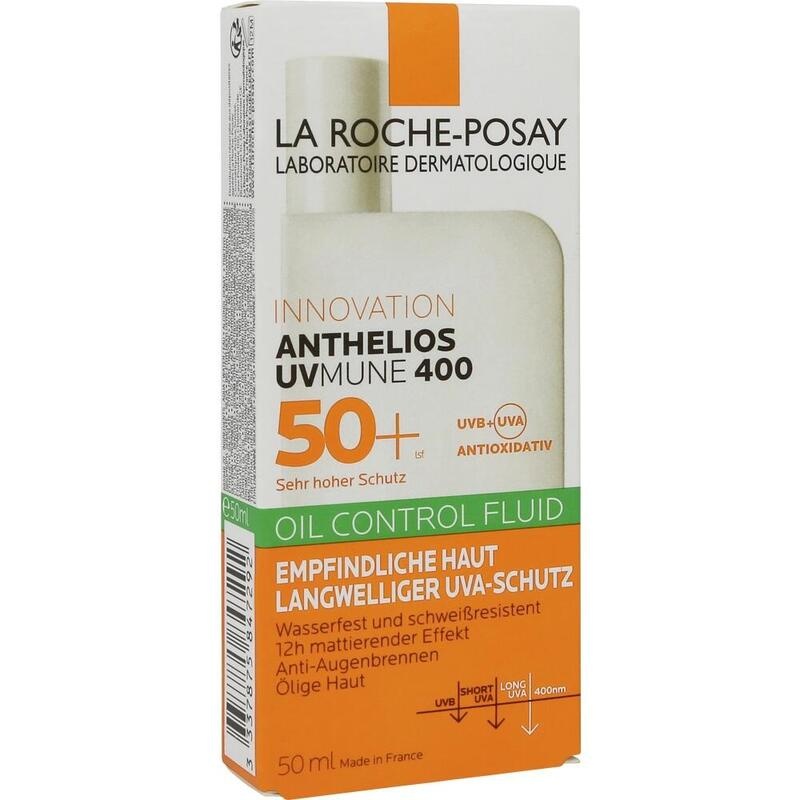 La Roche-Posay Anthelios UVMUNE 400 Oil Control Fluid LSF 50+ – Bei fettiger & empfindlicher Haut