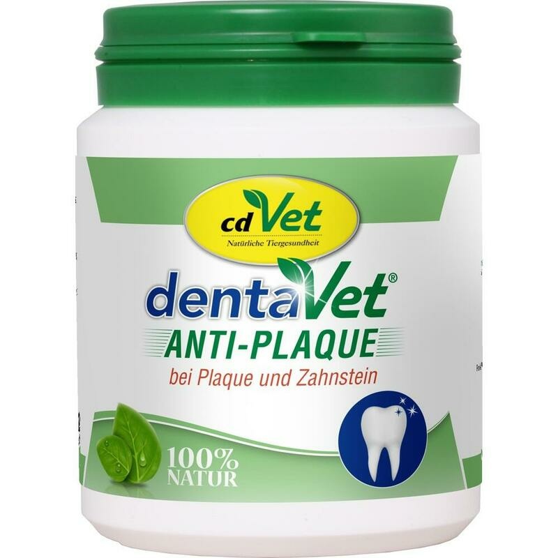 DENTAVET Anti-Plaque Pulver f.Hunde/Katzen