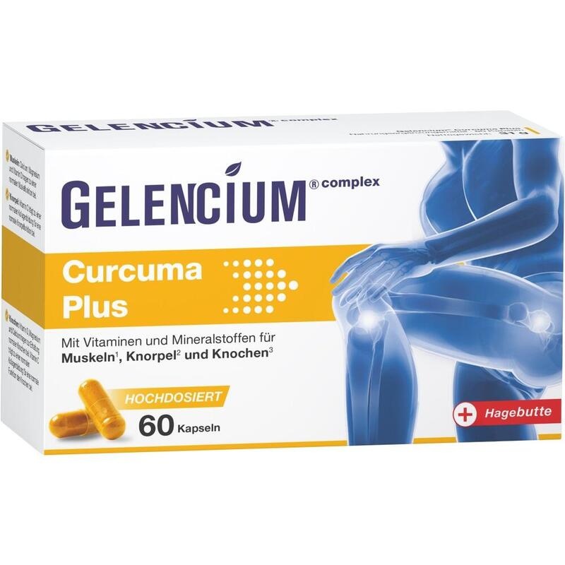 GELENCIUM Curcuma Plus hochdosiert m.Vit.C Kapseln