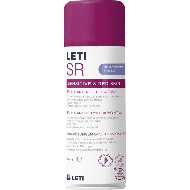 LETI SR Anti-Rötungen Gesichtsspray aktiv