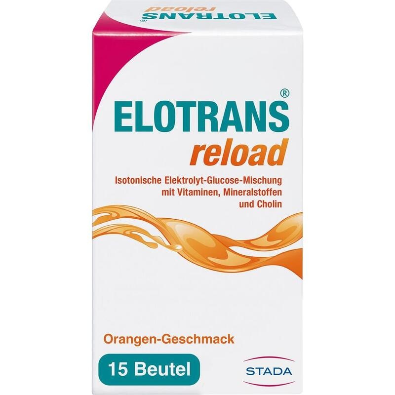 ELOTRANS reload Elektrolyt-Pulver – Bei Erschöpfung, Kater & nach dem Sport