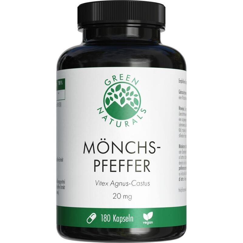 GREEN NATURALS Mönchspfeffer 20mg hochdosiert Kps.