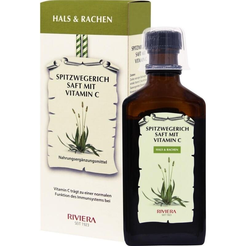 RIVIERA Spitzwegerich Saft mit Vitamin C