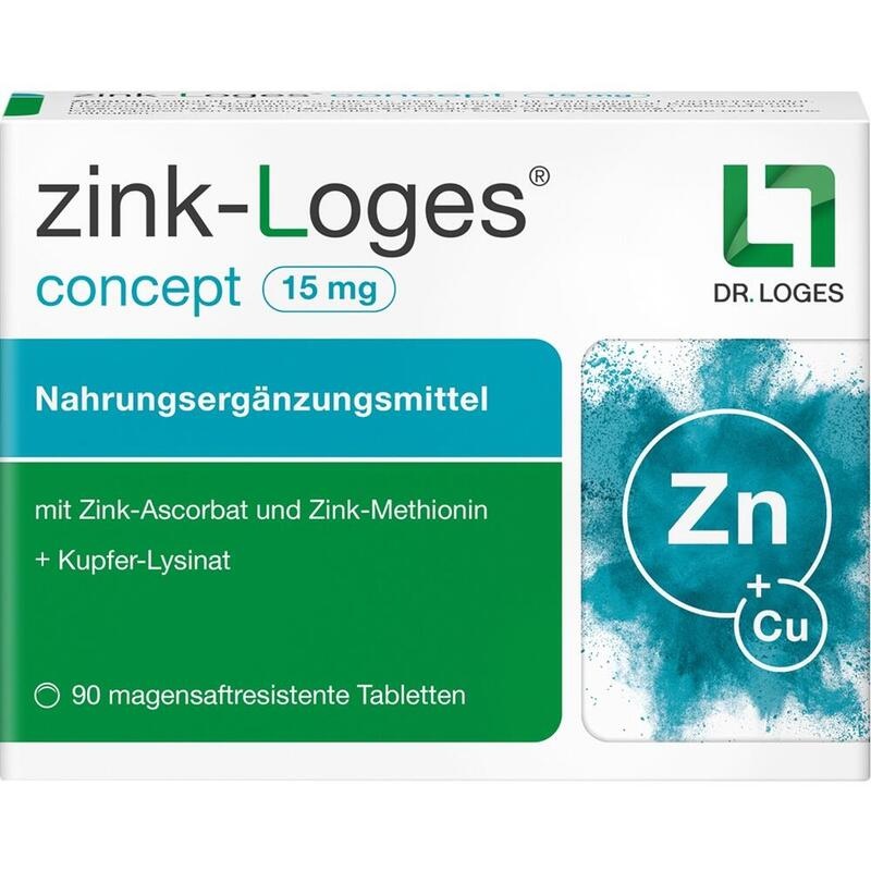 ZINK-LOGES concept 15 mg magensaftres.Tabletten