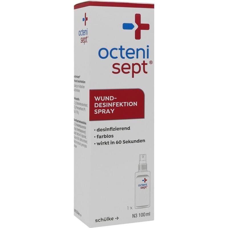 octenisept Wund-Desinfektion Spray – schmerzfreies Antiseptikum mit Octenidin
