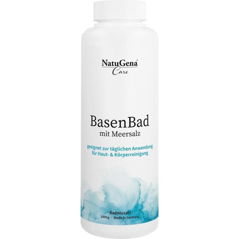 BASENBAD mit Meersalz Badezusatz Rosenquarz vegan