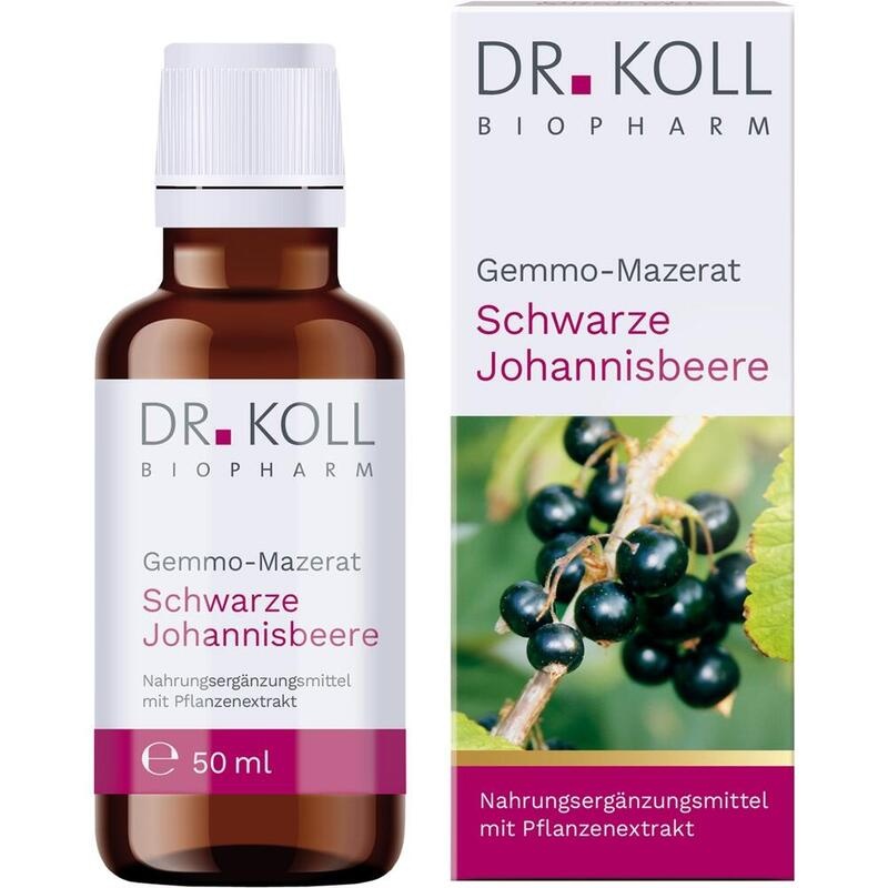 GEMMO-MAZERAT schw.Johannisbeere Dr.Koll Ribes Tro