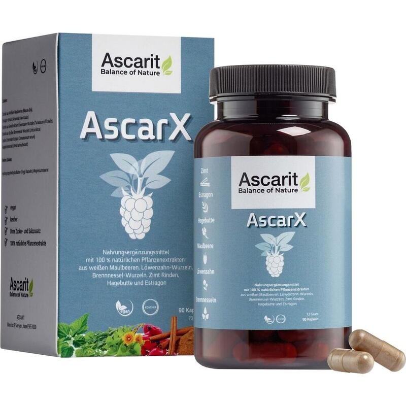 MAULBEEREN Diabetes Kompl Ascarx Kapseln