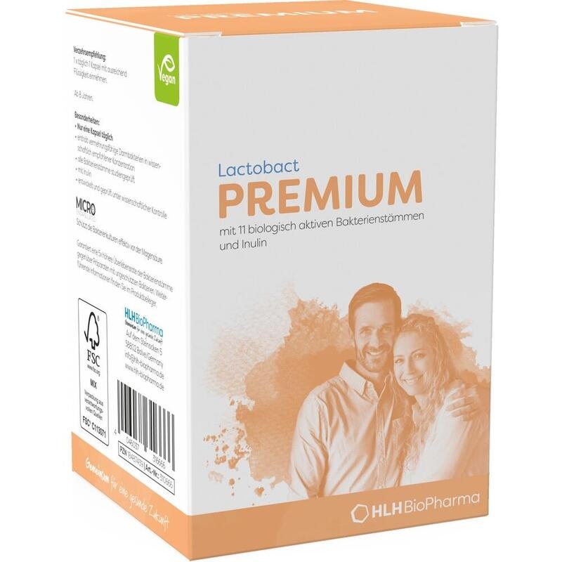 LACTOBACT PREMIUM magensaftresistente Kapseln