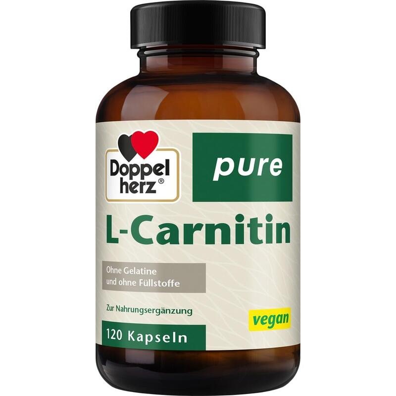 DOPPELHERZ L-Carnitin pure Kapseln