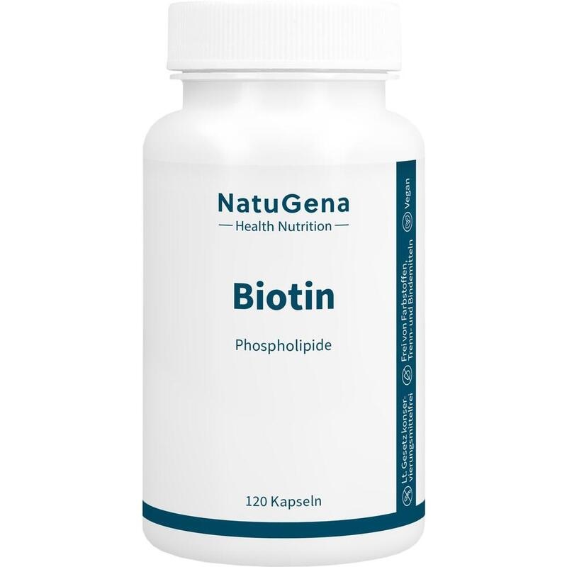 BIOTIN HOCHDOSIERT+Lecithin vegan Kapseln