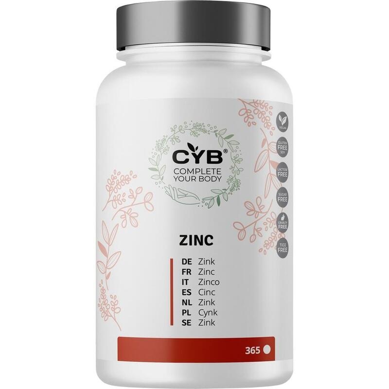 CYB Zink 25 mg hochdosiert vegan Tabletten