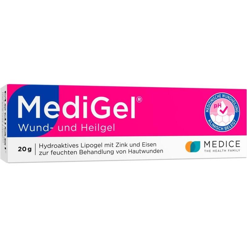 MediGel® Schnelle Wundheilung bei Schürfwunden, Kratzwunden & Schnittwunden